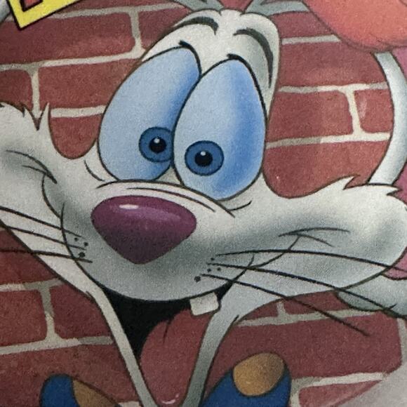 Vintage 1987 Disney Roger Rabbit Pin Button Pin Back The Walt Disney Company - Picture 4 of 6